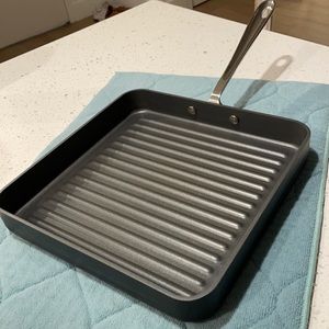 All-clad HA1 Hard Anodized Nonstick Square Grill Pan 11”